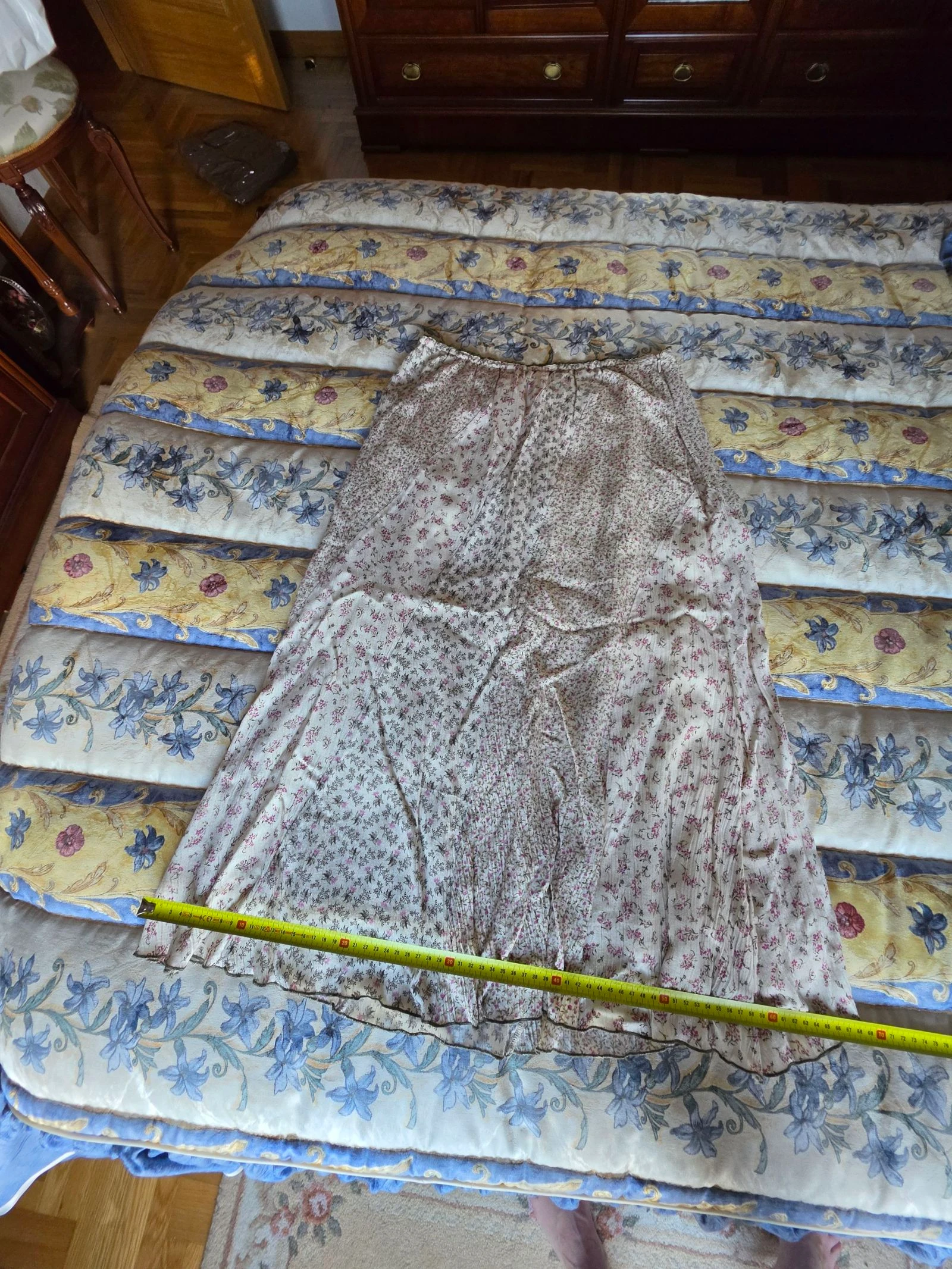 Falda Aberdeen woman beis con florecitas talla 48 – photo 4